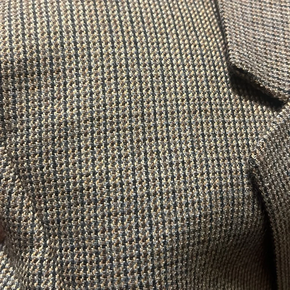 Petrocelli multi color 100% wool men’s single breasted sport coat